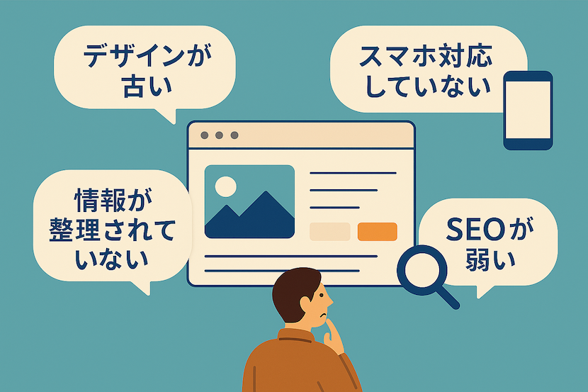 サイトリニューアルが必要になる5つの理由