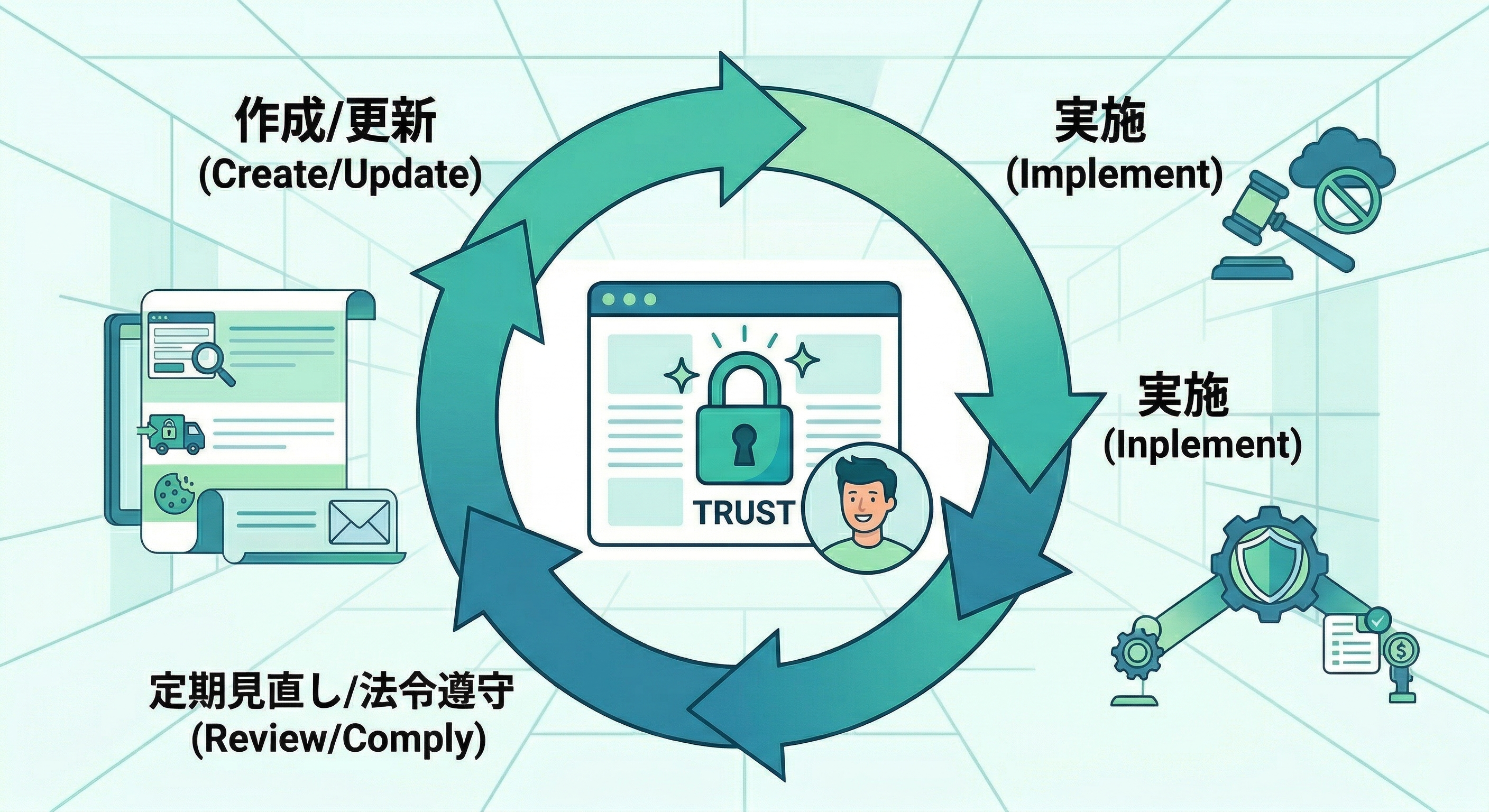 プライバシーポリシーまとめ