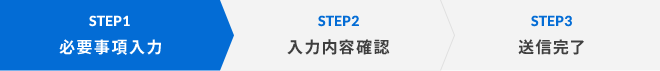 STEP1 必要事項入力
